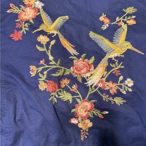 Sweet Wanderer Dark Blue Utility Jacket